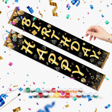 Load image into Gallery viewer, Paint by Numbers Front Door Hanging Banners - Party Flags