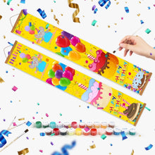 Load image into Gallery viewer, Paint by Numbers Front Door Hanging Banners - Balloon Festoon