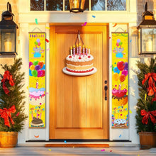 Load image into Gallery viewer, Paint by Numbers Front Door Hanging Banners - Balloon Festoon