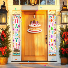 Load image into Gallery viewer, Paint by Numbers Front Door Hanging Banners - Party Decorations
