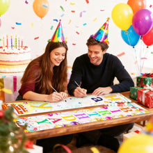 Load image into Gallery viewer, Paint by Numbers Front Door Hanging Banners - Party Decorations