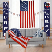 Load image into Gallery viewer, Paint by Numbers Front Door Hanging Banners - Freedom Flags