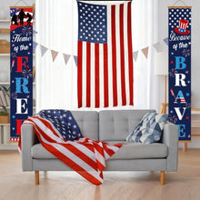 Load image into Gallery viewer, Paint by Numbers Front Door Hanging Banners - American Bunting