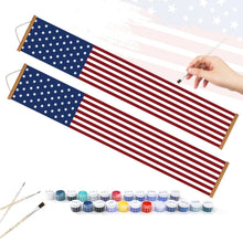 Load image into Gallery viewer, Paint by Numbers Front Door Hanging Banners - Stars &amp; Stripes