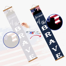 Load image into Gallery viewer, Paint by Numbers Front Door Hanging Banners - Yankee Pennants