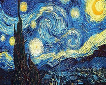 Load image into Gallery viewer, Diamond Painting | Diamond Painting - Starry Night | Diamond Painting Famous Paintings famous paintings | FiguredArt