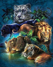 Load image into Gallery viewer, Diamond Painting | Diamond Painting - Animals of the Jungle | animals Diamond Painting Animals | FiguredArt