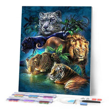 Load image into Gallery viewer, Diamond Painting | Diamond Painting - Animals of the Jungle | animals Diamond Painting Animals | FiguredArt
