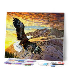 Load image into Gallery viewer, Diamond Painting | Diamond Painting - Flight of the Eagle | animals Diamond Painting Animals eagles | FiguredArt