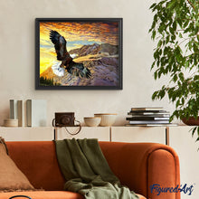 Load image into Gallery viewer, Diamond Painting | Diamond Painting - Flight of the Eagle | animals Diamond Painting Animals eagles | FiguredArt