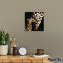 Load image into Gallery viewer, Diamond Painting | Diamond Painting - The Giraffe Family | animals Diamond Painting Animals giraffes | FiguredArt