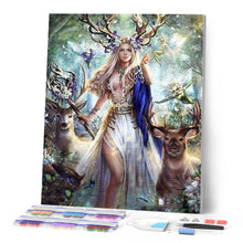 Load image into Gallery viewer, Diamond Painting | Diamond Painting - Queen of Reindeer | animals deer Diamond Painting Animals | FiguredArt