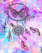 Load image into Gallery viewer, Diamond Painting - Necklace and Butterfly