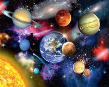Load image into Gallery viewer, Diamond Painting | Diamond Painting - Planets from the sky | Diamond Painting Discover the World discover the world | FiguredArt