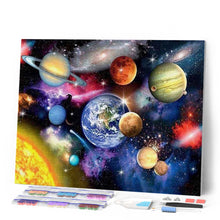 Load image into Gallery viewer, Diamond Painting | Diamond Painting - Planets from the sky | Diamond Painting Discover the World discover the world | FiguredArt