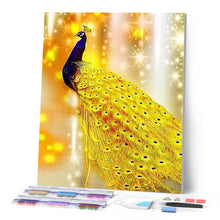 Load image into Gallery viewer, Diamond Painting | Diamond Painting - Shimmering Peacock | animals Diamond Painting Animals peacocks | FiguredArt