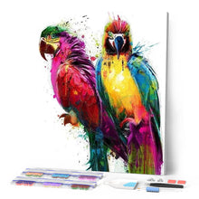 Load image into Gallery viewer, Diamond Painting | Diamond Painting - Parrots in painting | animals birds Diamond Painting Animals parrots | FiguredArt
