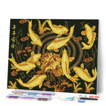 Load image into Gallery viewer, Diamond Painting - Golden Koi carp