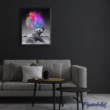 Load image into Gallery viewer, Diamond Painting | Diamond Painting - Elephant and Colors | animals Diamond Painting Animals elephants | FiguredArt