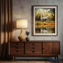 Load image into Gallery viewer, Diamond Painting | Diamond Painting - Unicorn on the Waters Edge | animals Diamond Painting Animals unicorns | FiguredArt