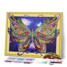 Load image into Gallery viewer, Diamond Painting | Diamond Painting - Butterfly Kashmir | animals butterflies Diamond Painting Animals | FiguredArt