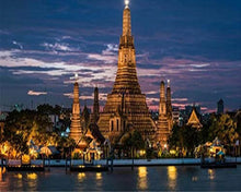 Load image into Gallery viewer, Diamond Painting - Temple in Asia