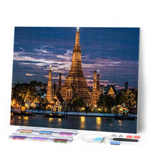 Load image into Gallery viewer, Diamond Painting - Temple in Asia