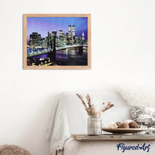 Load image into Gallery viewer, Diamond Painting | Diamond Painting - New York Bridge | cities Diamond Painting Cities | FiguredArt