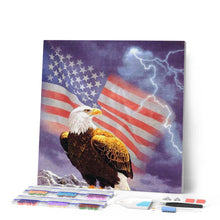 Load image into Gallery viewer, Diamond Painting | Diamond Painting - American Eagle | animals Diamond Painting Animals eagles | FiguredArt