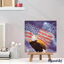 Load image into Gallery viewer, Diamond Painting | Diamond Painting - American Eagle | animals Diamond Painting Animals eagles | FiguredArt