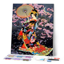 Load image into Gallery viewer, Diamond Painting | Diamond Painting - Traditional Asian Woman | Diamond Painting Romance romance | FiguredArt