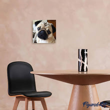 Load image into Gallery viewer, Diamond Painting | Diamond Painting - Cute Pug | animals Diamond Painting Animals | FiguredArt