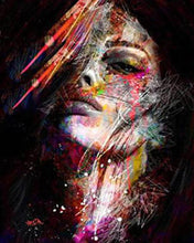 Load image into Gallery viewer, Diamond Painting - Colourful Face