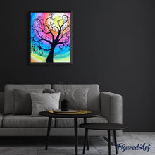 Load image into Gallery viewer, Diamond Painting - Tree and Colour Gradients