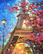Load image into Gallery viewer, Diamond Painting - Romantic Eiffel Tower