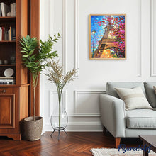 Load image into Gallery viewer, Diamond Painting - Romantic Eiffel Tower