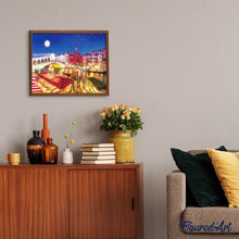Load image into Gallery viewer, Diamond Painting - River crossing the city center