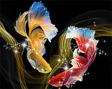 Load image into Gallery viewer, Diamond Painting - Duo of Fish