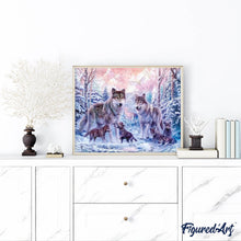 Load image into Gallery viewer, Diamond Painting | Diamond Painting - Wolves | animals Diamond Painting Animals rabbits wolves | FiguredArt