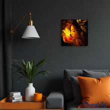 Load image into Gallery viewer, Diamond Painting | Diamond Painting - Woman and Butterfly | animals butterflies Diamond Painting Animals Diamond Painting Romance romance |