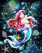 Load image into Gallery viewer, Diamond Painting | Diamond Painting - Mermaid and bubbles | Diamond Painting Romance romance | FiguredArt