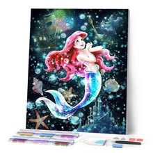 Load image into Gallery viewer, Diamond Painting | Diamond Painting - Mermaid and bubbles | Diamond Painting Romance romance | FiguredArt