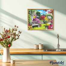 Load image into Gallery viewer, Diamond Painting | Diamond Painting - Nice Garden | Diamond Painting Landscapes landscapes | FiguredArt