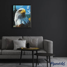 Load image into Gallery viewer, Diamond Painting | Diamond Painting - Eagle and Mountain | animals Diamond Painting Animals eagles mountains | FiguredArt