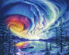 Load image into Gallery viewer, Diamond Painting | Diamond Painting - Lake Landscape Winter | Diamond Painting Landscapes landscapes winter | FiguredArt
