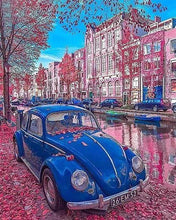 Load image into Gallery viewer, Diamond Painting | Diamond Painting - Vintage Car in Paris | cars and motorcycles cities Diamond Painting Cities | FiguredArt