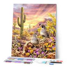 Load image into Gallery viewer, Diamond Painting | Diamond Painting - Cactus and Animals | animals Diamond Painting Animals | FiguredArt
