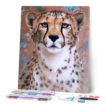 Load image into Gallery viewer, Diamond Painting | Diamond Painting - Cheetah Face | animals Diamond Painting Animals | FiguredArt