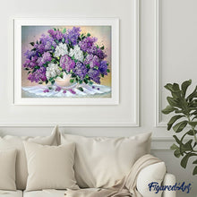 Load image into Gallery viewer, Diamond Painting | Diamond Painting - Bouquet Purple | Diamond Painting Flowers flowers | FiguredArt