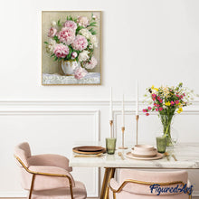 Load image into Gallery viewer, Diamond Painting | Diamond Painting - Bouquet of Peonies | Diamond Painting Flowers flowers | FiguredArt